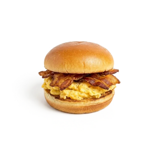 Sliders - Maple glazed bacon, egg, cheddar cheese, chipotle aioli