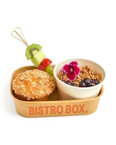 Granola, Yoghurt, Fruit & Muffin