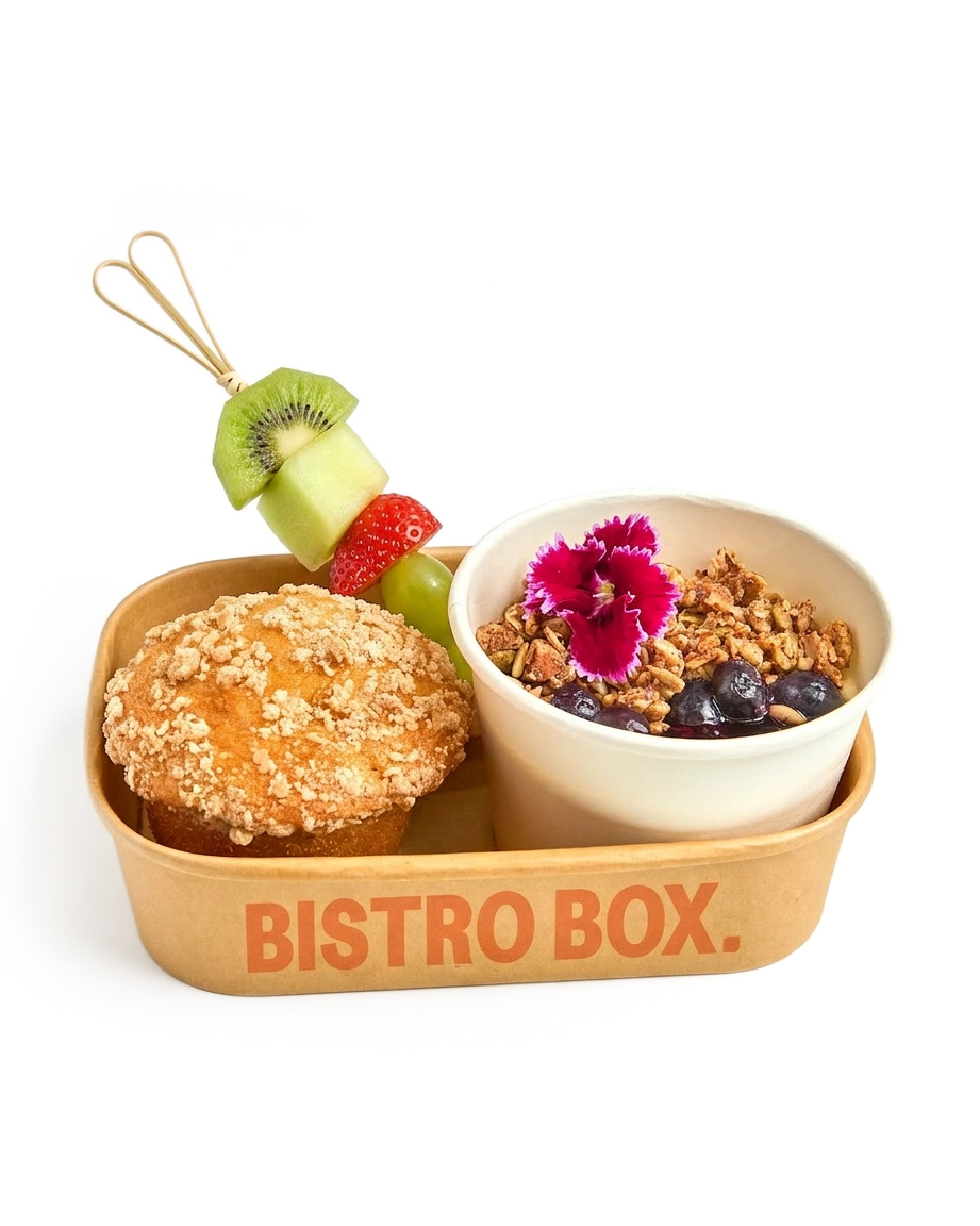 Granola, Yoghurt, Fruit & Muffin